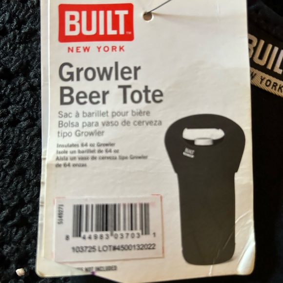 Built Growler Beer 🍺🍺🍺 Tote - Picture 2 of 2